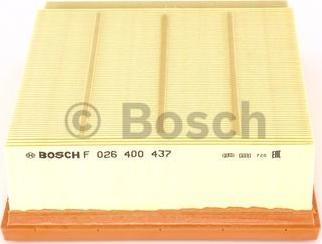 BOSCH F 026 400 437 - Воздушный фильтр avtokuzovplus.com.ua