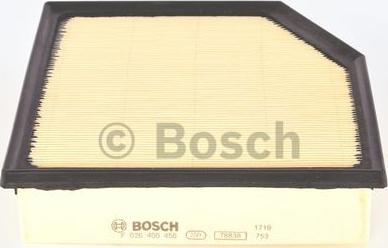 BOSCH F 026 400 456 - Воздушный фильтр autodnr.net