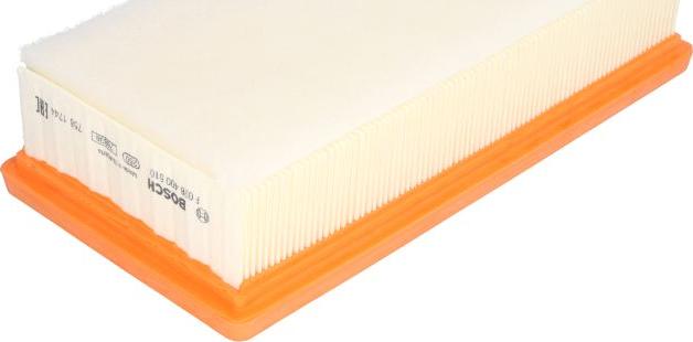 BOSCH F 026 400 510 - Повітряний фільтр autocars.com.ua