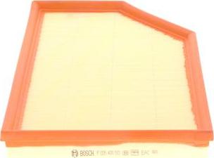 BOSCH F 026 400 513 - Повітряний фільтр autocars.com.ua