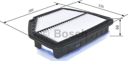 BOSCH F 026 400 585 - Повітряний фільтр autocars.com.ua