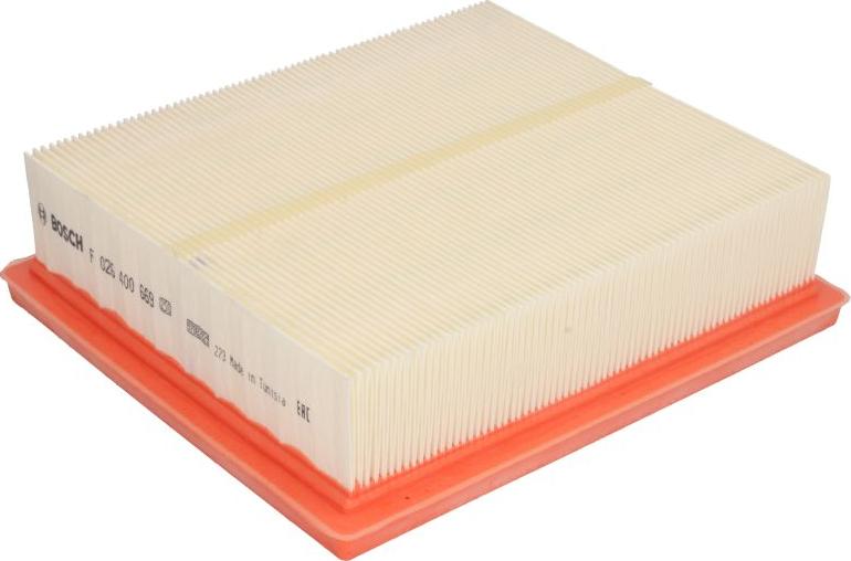 BOSCH F 026 400 669 - Повітряний фільтр autocars.com.ua