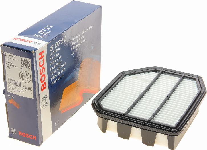 BOSCH F 026 400 711 - Воздушный фильтр autodnr.net