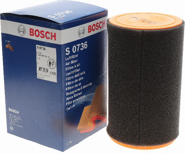 BOSCH F 026 400 736 - Воздушный фильтр avtokuzovplus.com.ua