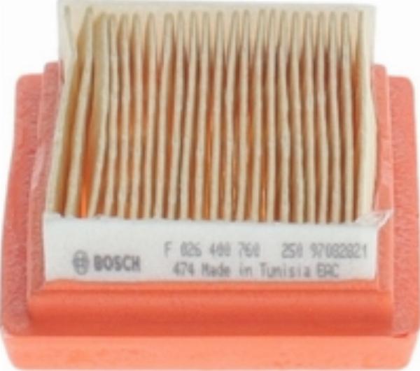BOSCH F 026 400 760 - Повітряний фільтр autocars.com.ua