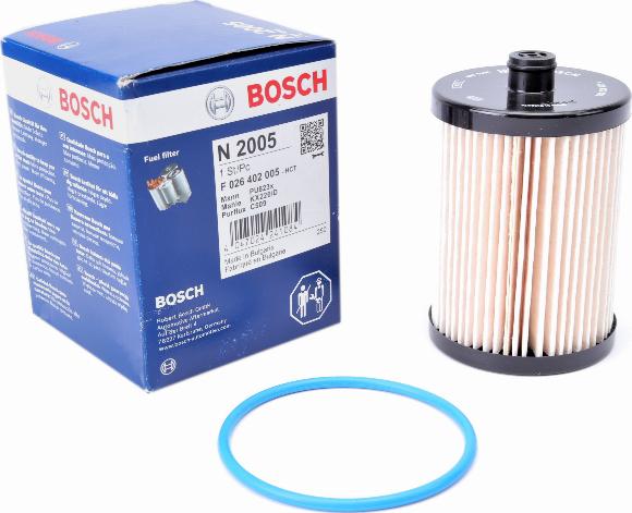 BOSCH F 026 402 005 - Топливный фильтр avtokuzovplus.com.ua