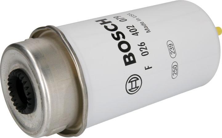 BOSCH F 026 402 079 - Паливний фільтр autocars.com.ua
