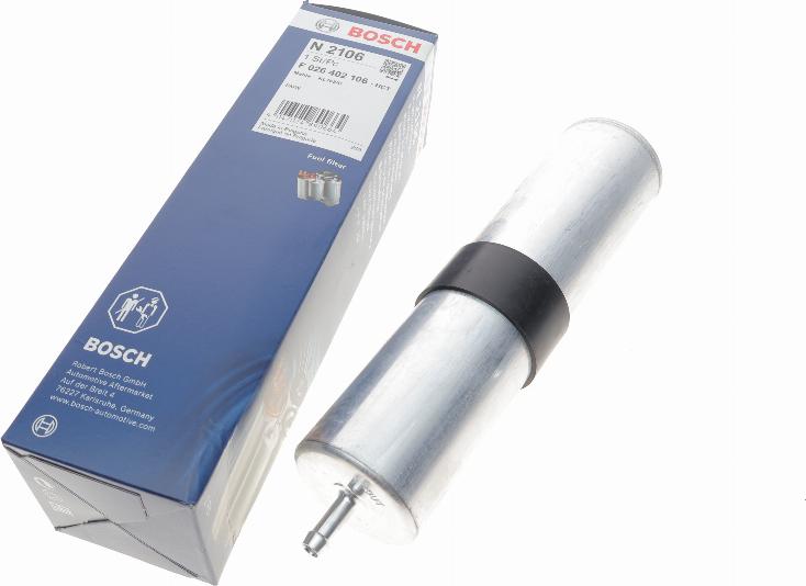 BOSCH F 026 402 106 - Паливний фільтр autocars.com.ua