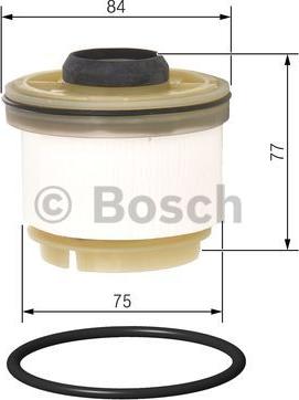 BOSCH F 026 402 115 - Паливний фільтр autocars.com.ua