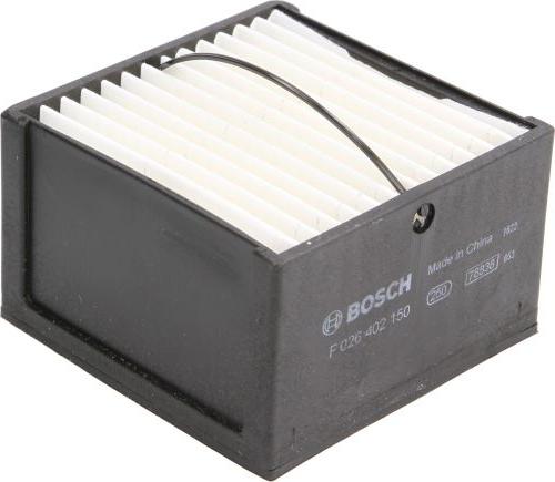 BOSCH F 026 402 150 - Паливний фільтр autocars.com.ua