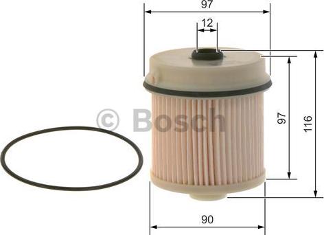 BOSCH F 026 402 216 - Паливний фільтр autocars.com.ua