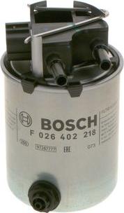 BOSCH F 026 402 218 - Паливний фільтр autocars.com.ua