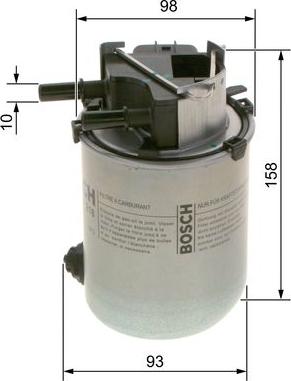 BOSCH F 026 402 218 - ФІЛЬТР ТРУБОПРОВОДУ autocars.com.ua