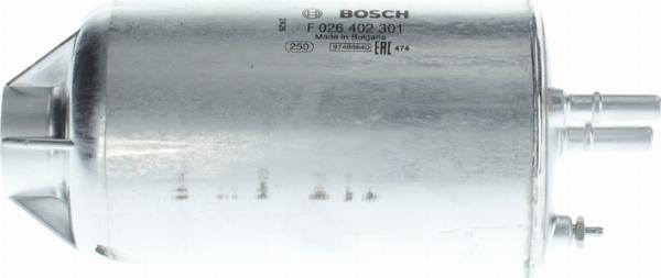 BOSCH F 026 402 301 - Паливний фільтр autocars.com.ua