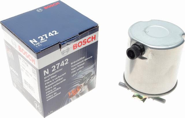 BOSCH F 026 402 742 - Паливний фільтр autocars.com.ua