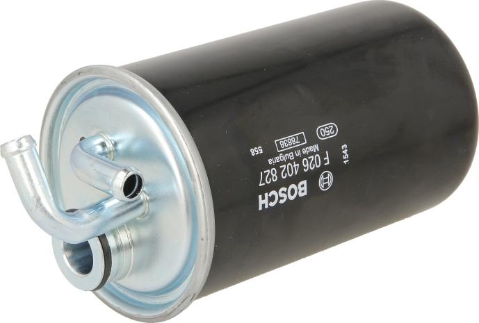 BOSCH F 026 402 827 - Паливний фільтр autocars.com.ua