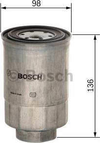 BOSCH F 026 402 831 - Топливный фильтр avtokuzovplus.com.ua
