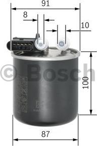 BOSCH F 026 402 838 - Топливный фильтр autodnr.net