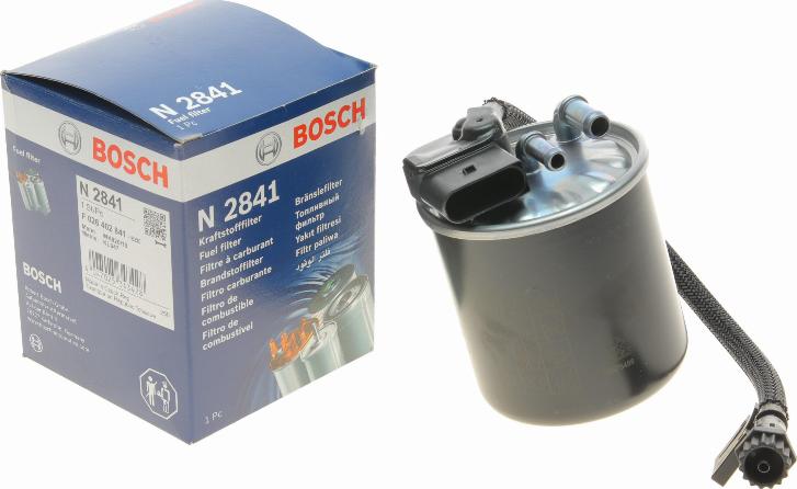 BOSCH F 026 402 841 - Паливний фільтр autocars.com.ua