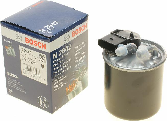 BOSCH F 026 402 842 - Паливний фільтр autocars.com.ua