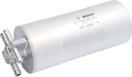 BOSCH F 026 402 845 - Паливний фільтр autocars.com.ua