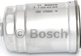 BOSCH F 026 402 848 - Паливний фільтр autocars.com.ua