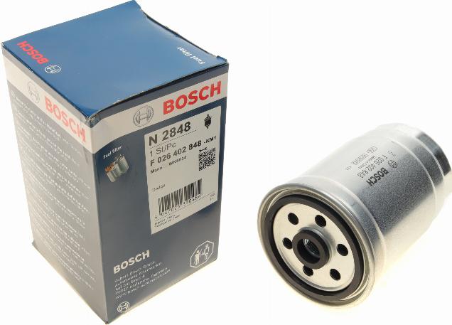 BOSCH F 026 402 848 - Паливний фільтр autocars.com.ua