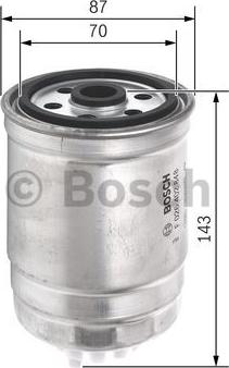 BOSCH F 026 402 848 - Паливний фільтр autocars.com.ua