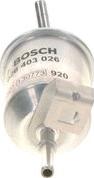 BOSCH F 026 403 026 - Паливний фільтр autocars.com.ua