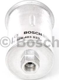 BOSCH F 026 403 033 - Паливний фільтр autocars.com.ua