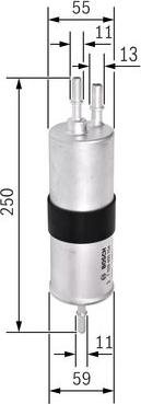BOSCH F 026 403 754 - Паливний фільтр autocars.com.ua