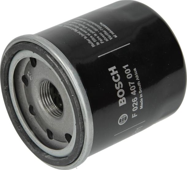 BOSCH F 026 407 001 - Масляний фільтр autocars.com.ua