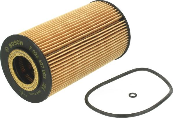 BOSCH F 026 407 003 - Масляний фільтр autocars.com.ua