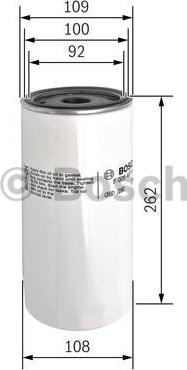 BOSCH F 026 407 043 - Масляный фильтр avtokuzovplus.com.ua