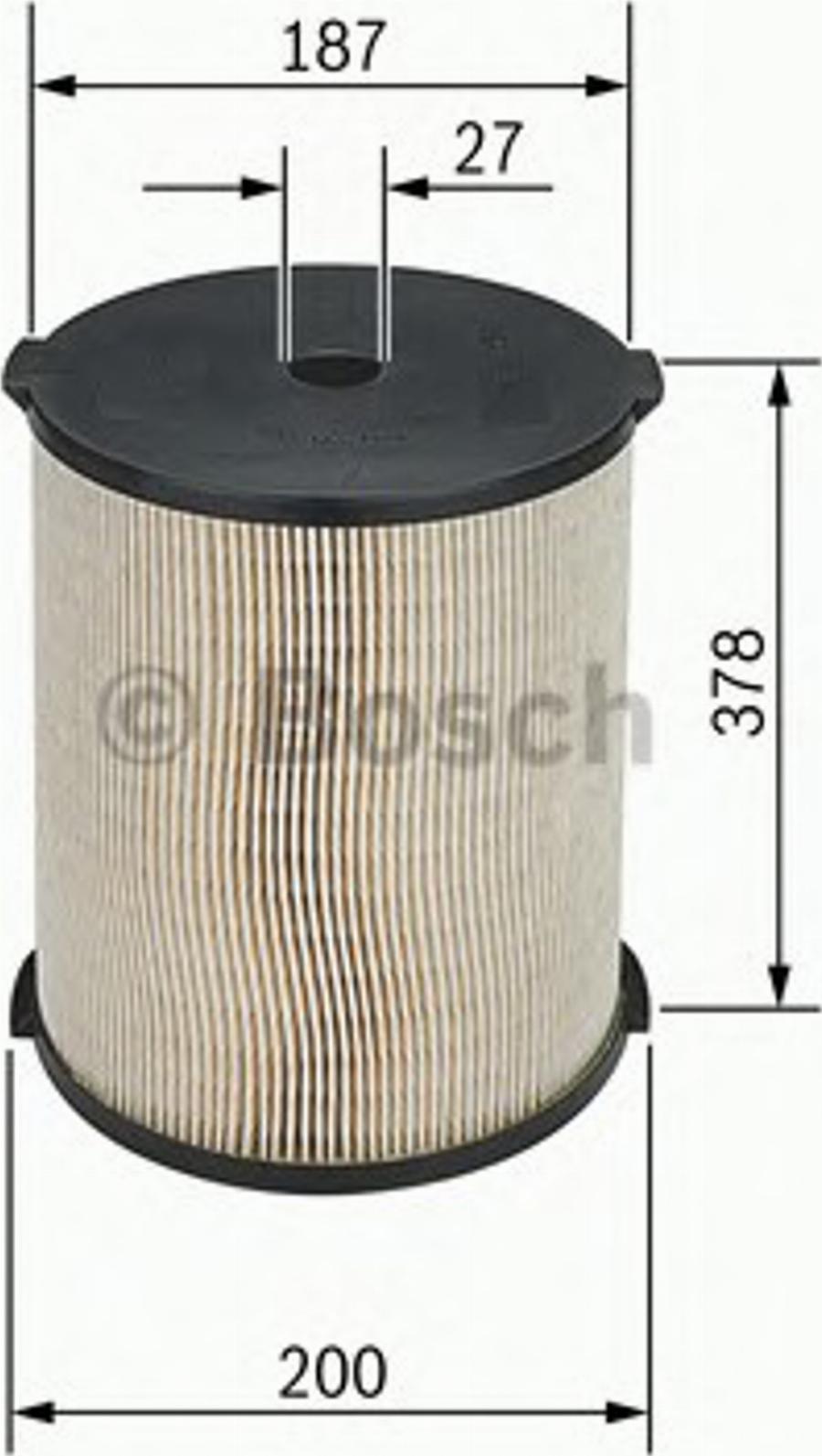 BOSCH F026407054 - Масляный фильтр autodnr.net