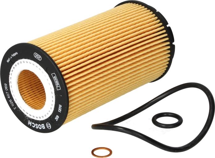 BOSCH F 026 407 069 - Масляний фільтр autocars.com.ua