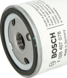 BOSCH F 026 407 078 - Масляний фільтр autocars.com.ua