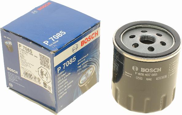 BOSCH F 026 407 085 - Масляный фильтр avtokuzovplus.com.ua