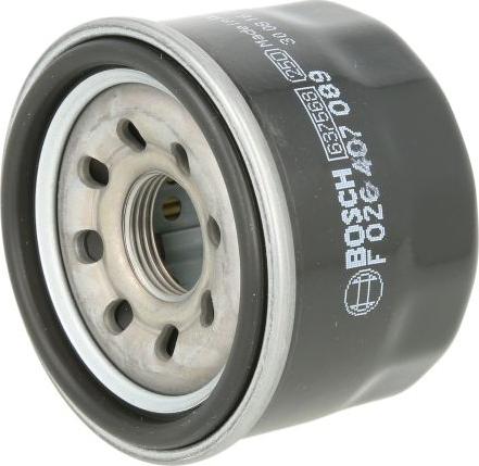 BOSCH F 026 407 089 - Масляний фільтр autocars.com.ua