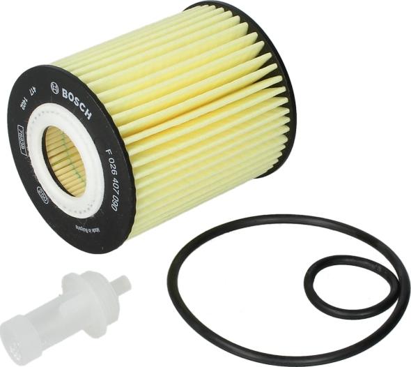 BOSCH F 026 407 090 - Масляний фільтр autocars.com.ua