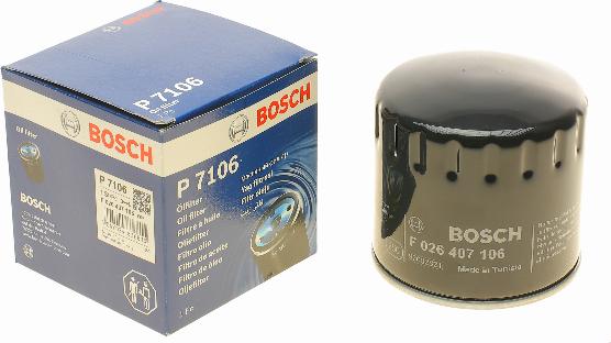 BOSCH F 026 407 106 - Масляный фильтр avtokuzovplus.com.ua