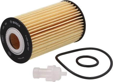 BOSCH F 026 407 107 - Масляний фільтр autocars.com.ua