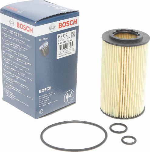 BOSCH F 026 407 112 - Масляний фільтр autocars.com.ua