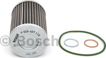 BOSCH F 026 407 118 - Гідрофільтри, автоматична коробка передач autocars.com.ua
