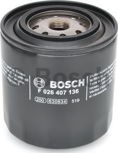 BOSCH F 026 407 136 - Масляный фильтр autodnr.net