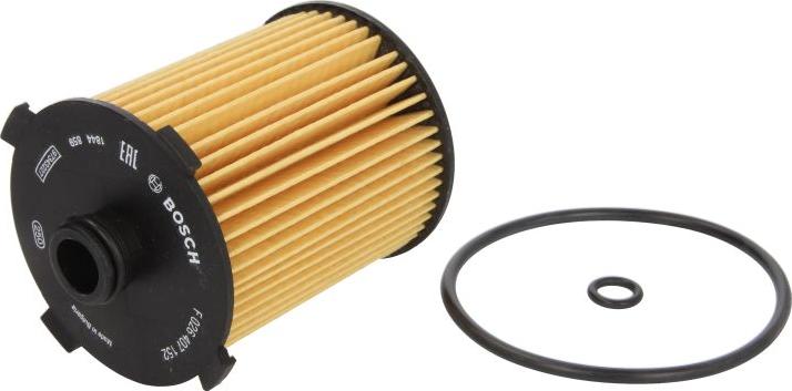 BOSCH F 026 407 152 - Масляний фільтр autocars.com.ua