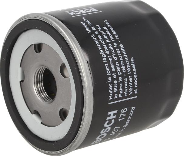 BOSCH F 026 407 176 - Масляний фільтр autocars.com.ua