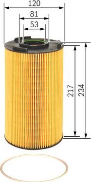 BOSCH F 026 407 201 - Масляний фільтр autocars.com.ua