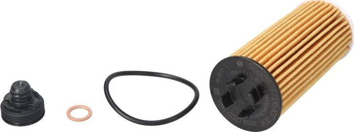 BOSCH F 026 407 204 - Масляний фільтр autocars.com.ua