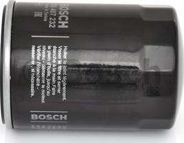 BOSCH F 026 407 232 - Масляний фільтр autocars.com.ua